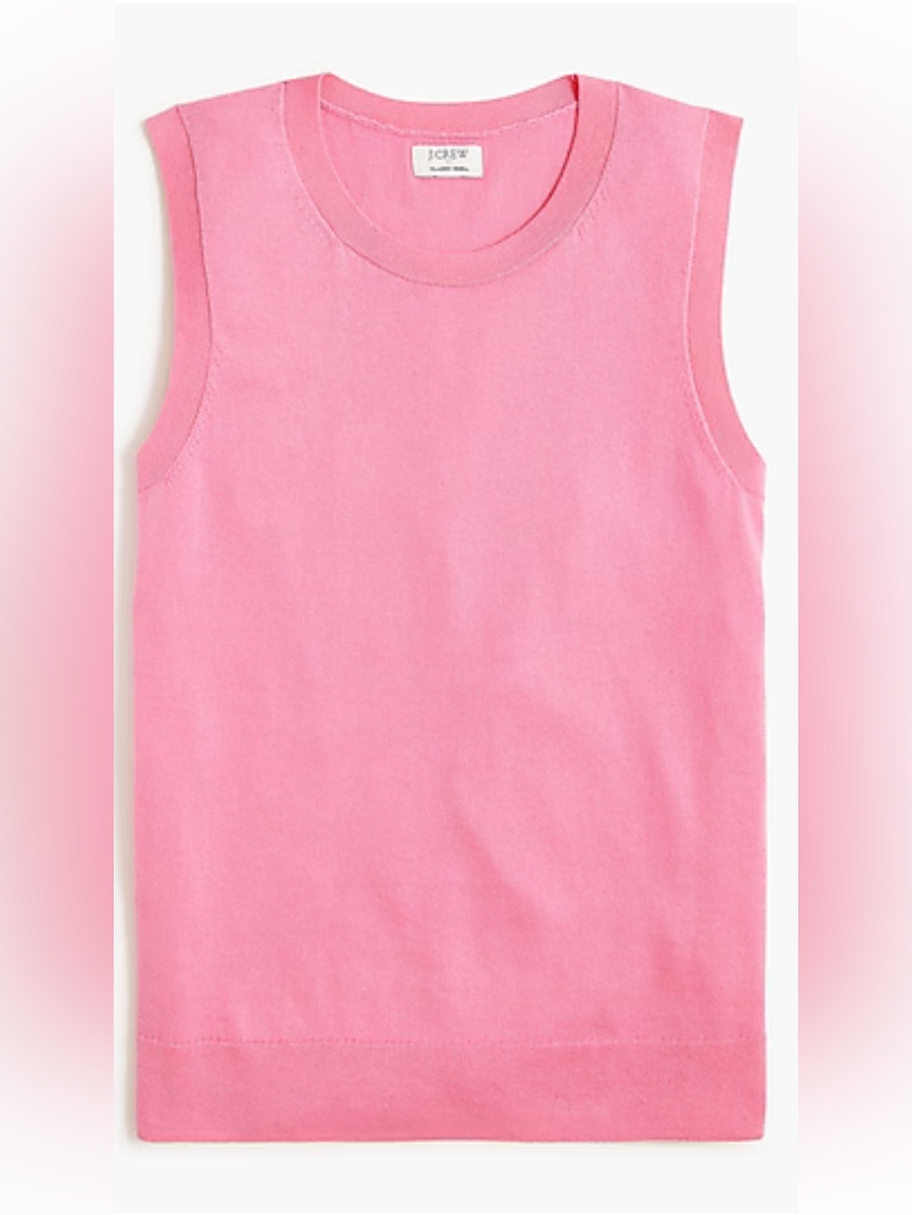 NWT $49 J. Crew Factory Sweater shell Mauve Pink Size XL